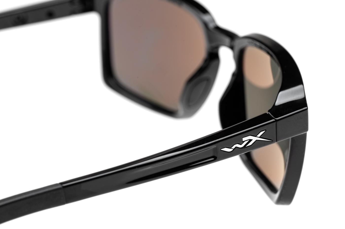 Wiley X WX Alfa Captivate Polarized Grey Black