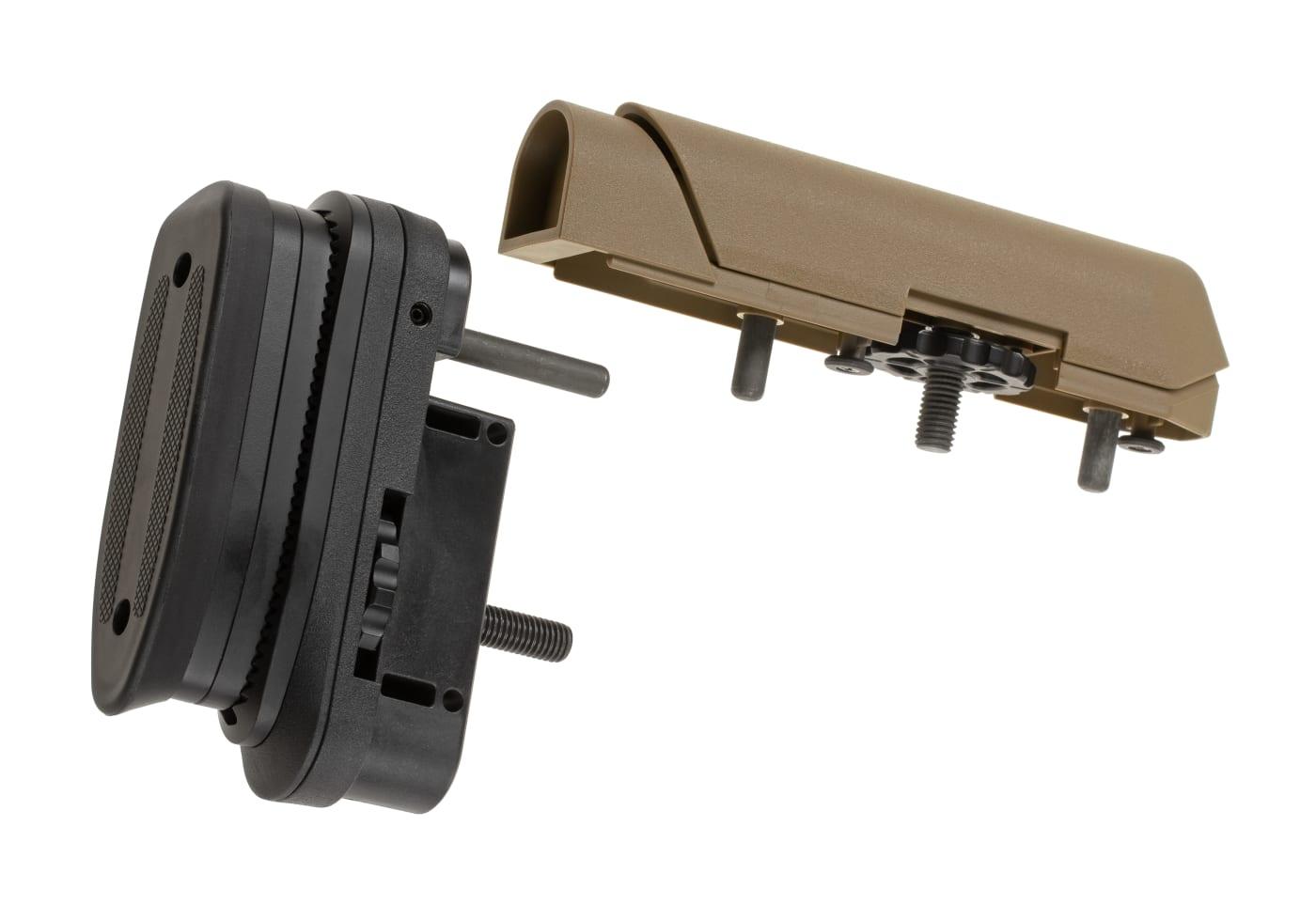 Ares S1 Striker Advanced Butt Pad + Cheek Pad Dark Earth