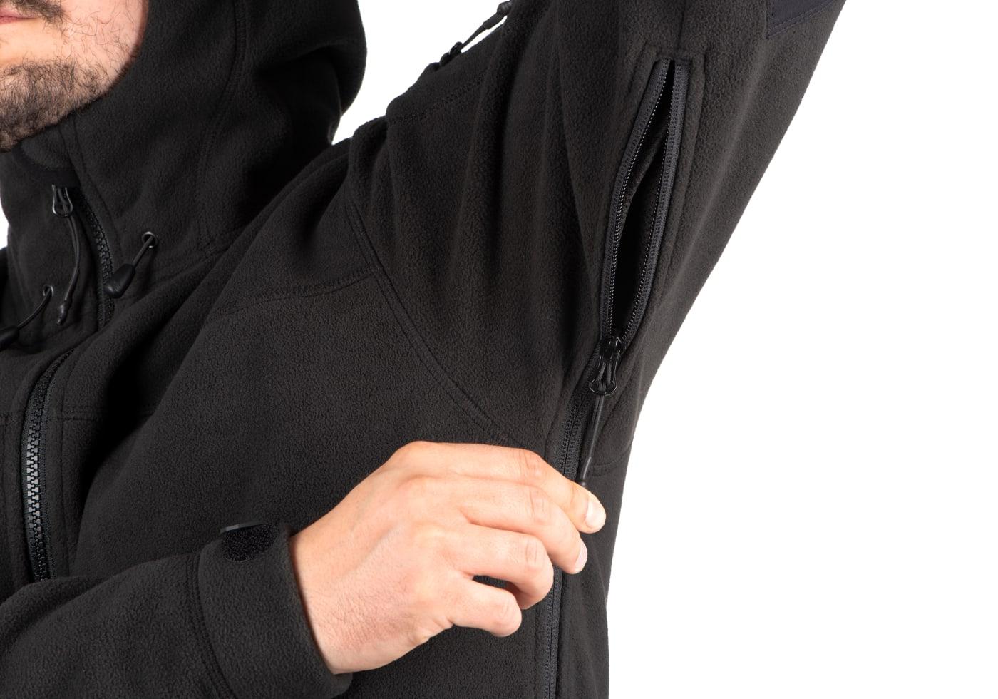 Outrider T.O.R.D. Windblock Fleece Hoody AR Black