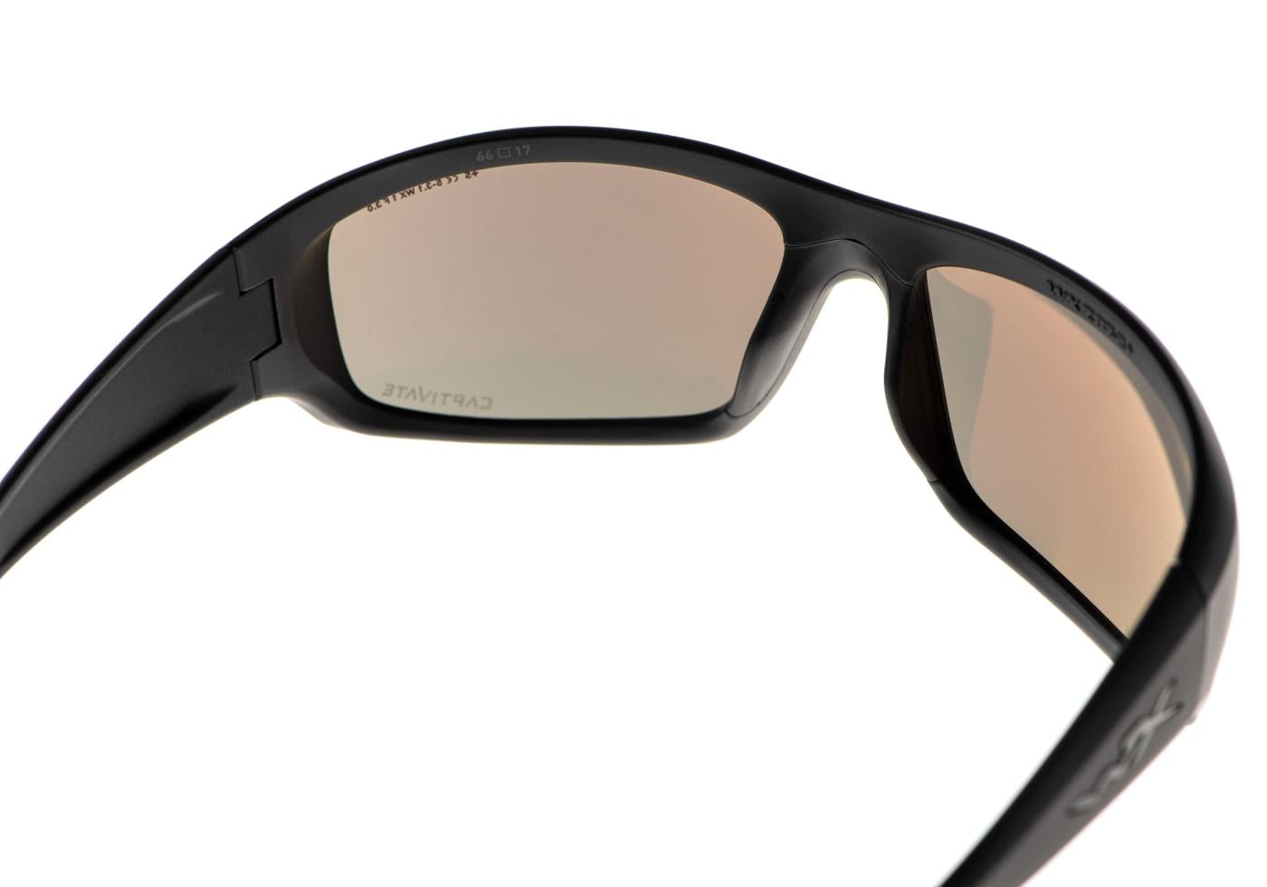 Wiley X WX Omega Captivate Polarized Grey Black