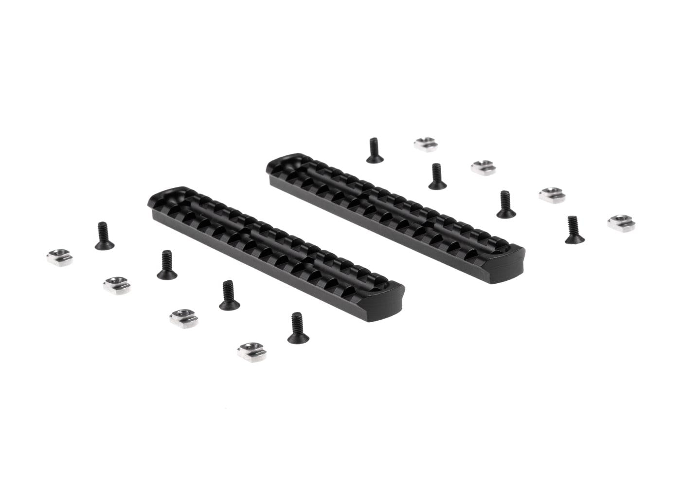 Ares 5.5 Inch M-LOK Rail 2-Pack Black