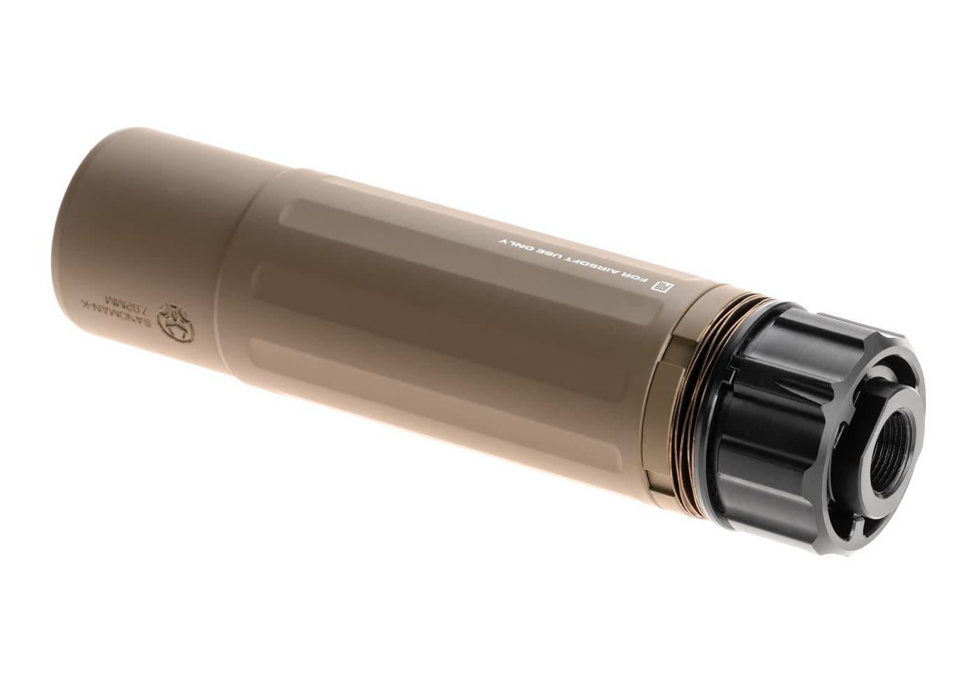 PTS Syndicate Dead Air Sandman-K Mock Suppressor with Tracer Dark Earth