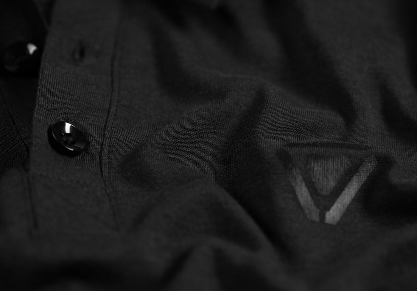Outrider Technical Polo Black