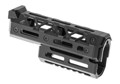 5KU Short Handguard For CYMA AKM / AK74S / AK105 Black