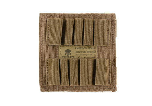 Emerson Light Stick Holder MOLLE Coyote