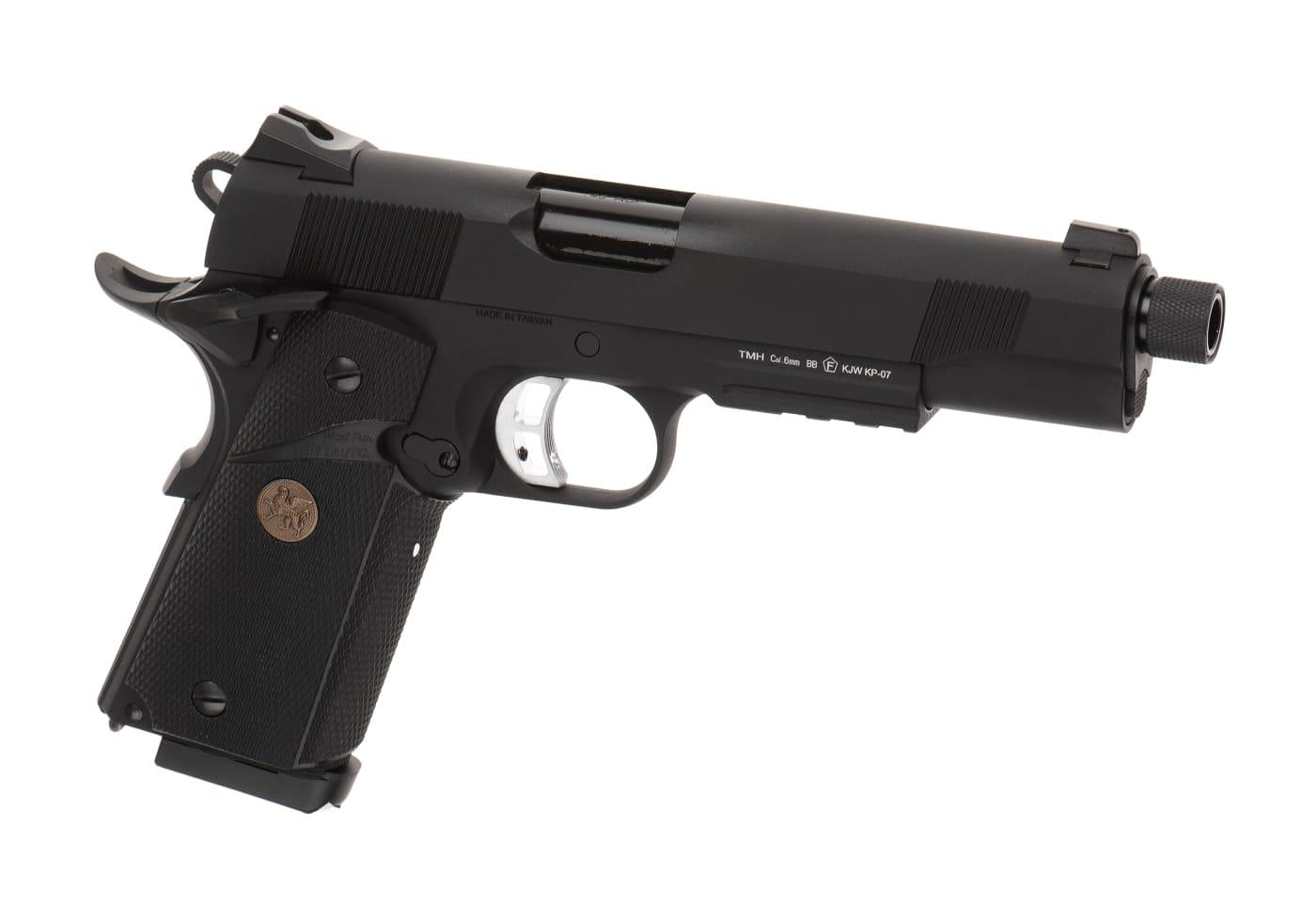 KJW M1911 MEU TBC Full Metal GBB Pistol Black