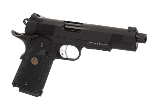 KJW M1911 MEU TBC Full Metal GBB Pistol Black