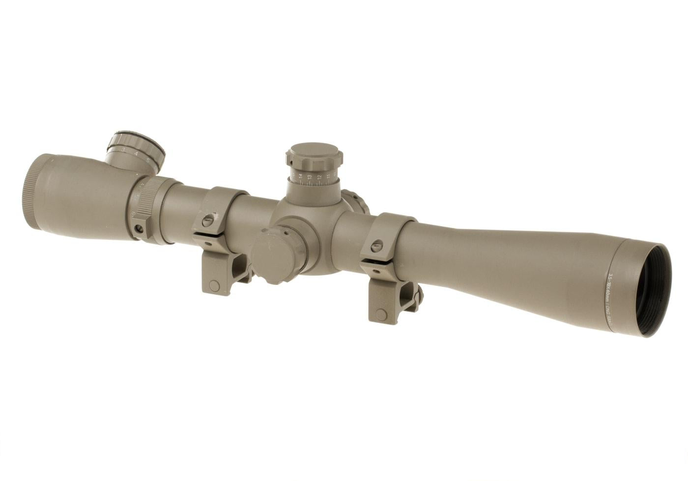 Aim-O 3.5-10x40E-SF Sniper Rifle Scope Desert