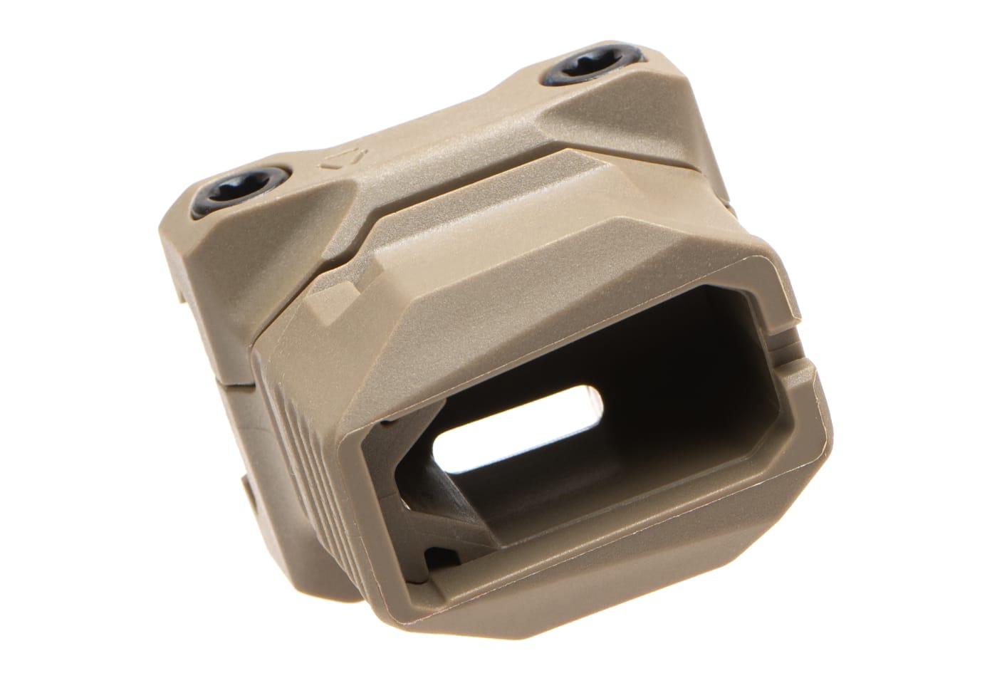 Strike Industries Stacked Angled Grip with Cable Management System for Picatinny Rails Dark Earth