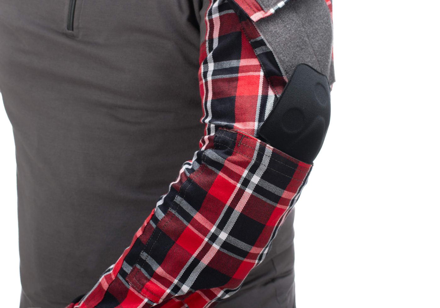 Invader Gear Flannel Combat Shirt Red