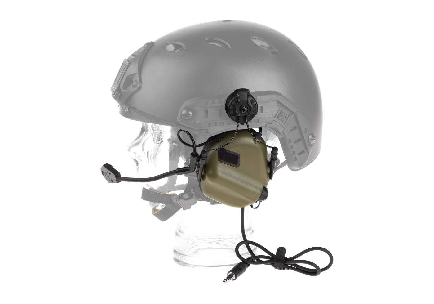 Earmor M32H Tactical Communication Hearing Protector FAST Foliage Green