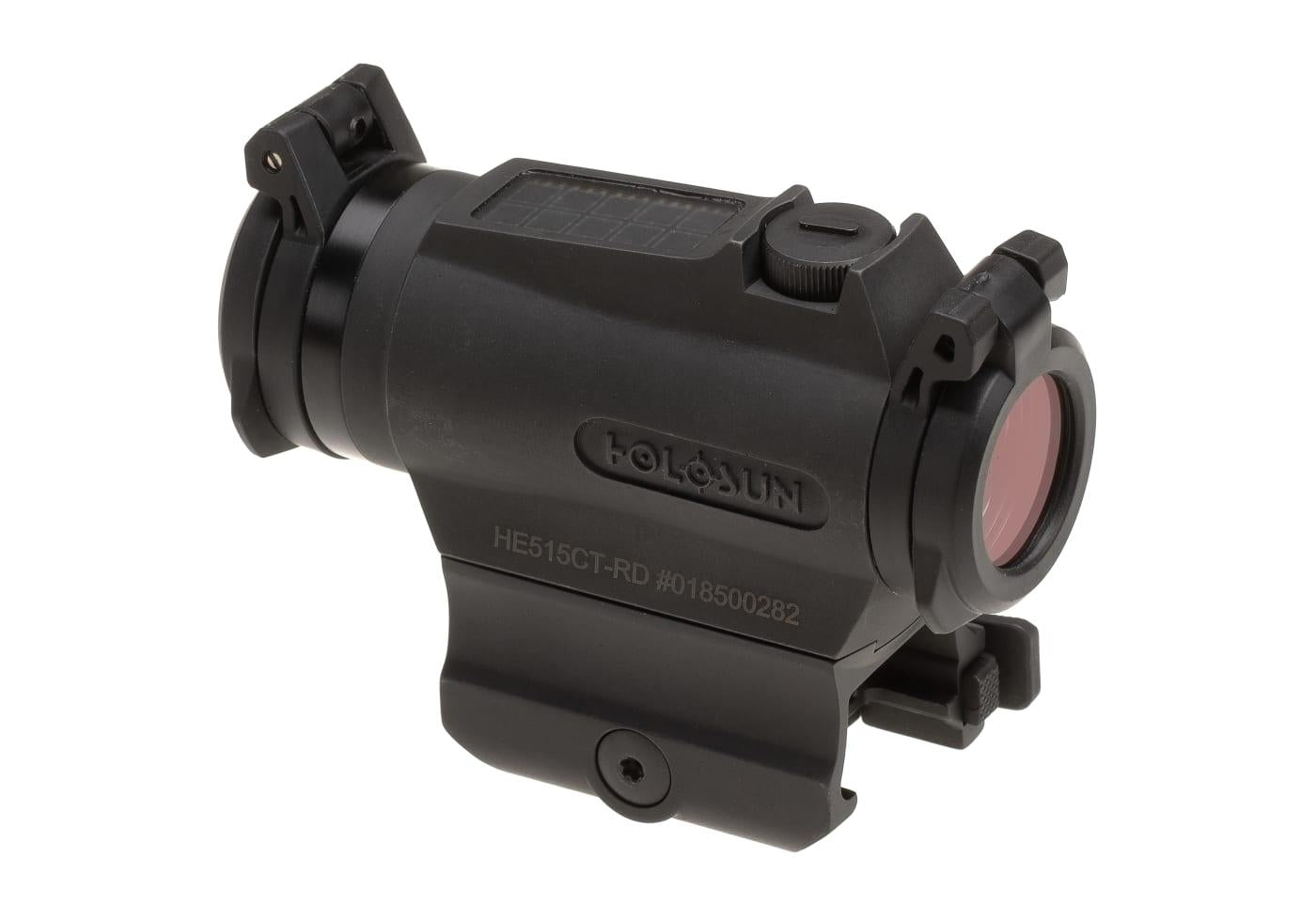 Holosun HE515CT-RD Elite Solar Red Circle Dot Sight Black