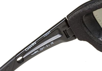 Wiley X WX Gravity Black Ops Grey Black
