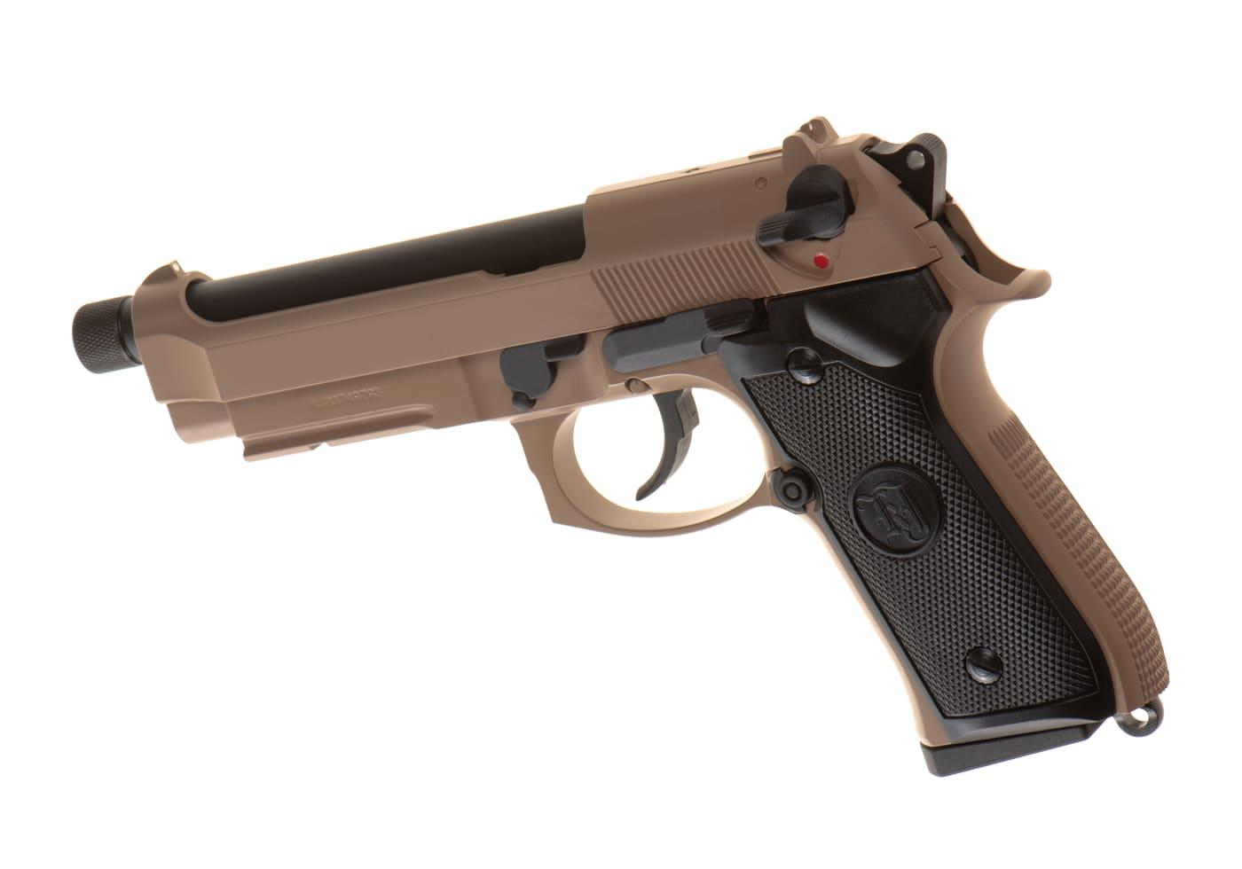 KJW M9 A1 TBC Full Metal GBB Pistol Black