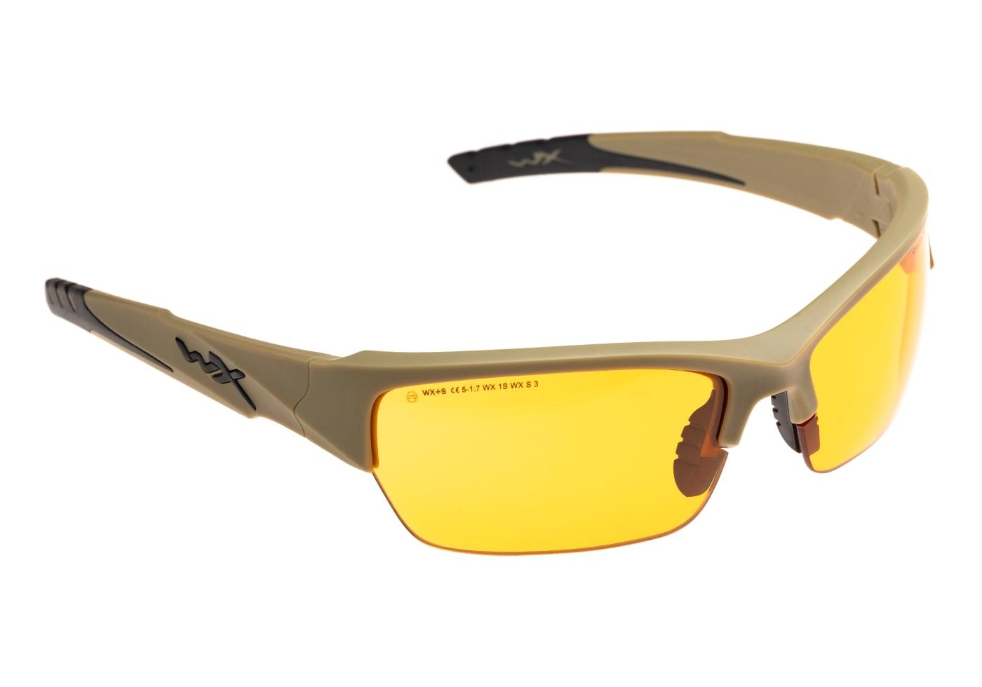 Wiley X WX Valor 2.5 Grey / Clear / Rust Tan