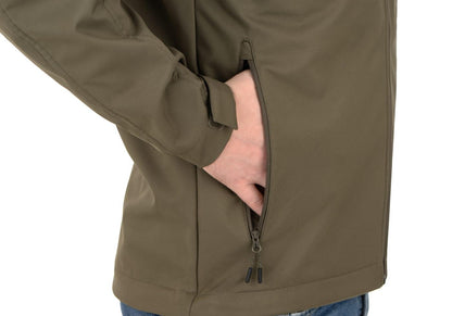Outrider ED Softshell Hoody Stonegrey Olive