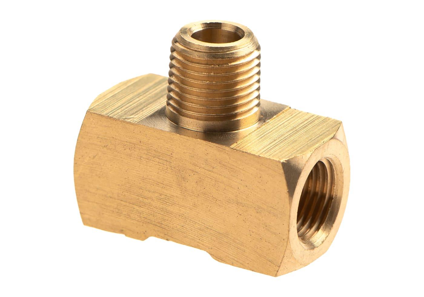 EpeS HPA Twin Coupling T Shape - 2x Inner 1/8NPT - Output I