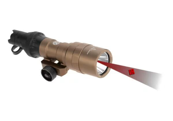 WADSN M300C Mini Scout Flashlight With Dual Switch IR LED Dark Earth