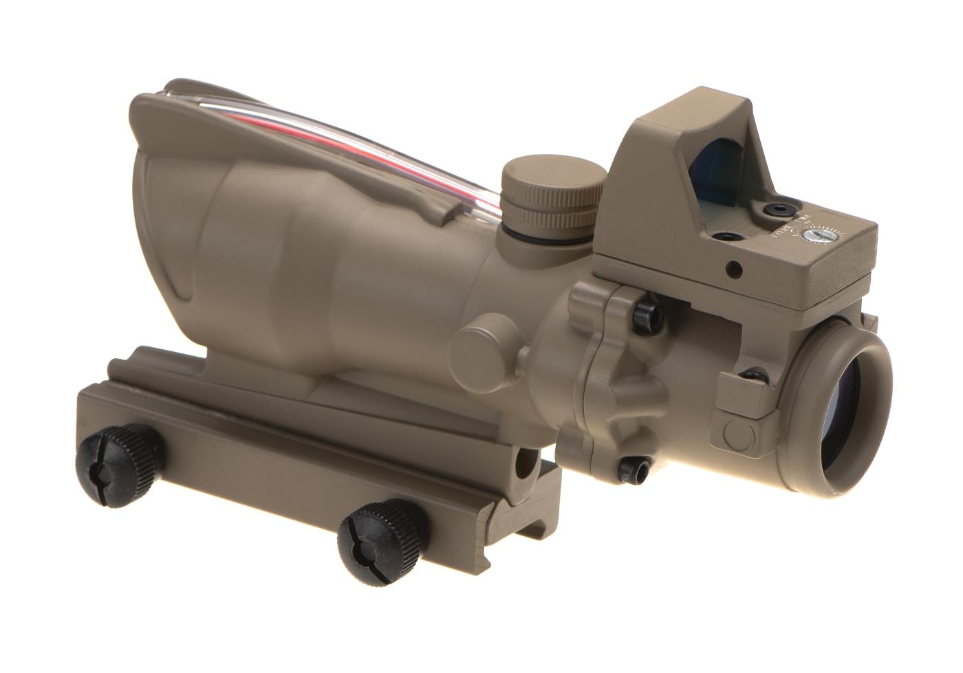 Aim-O 4x32C Combo Combat Scope Fiber Desert