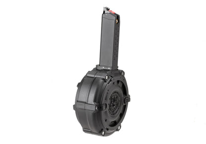 G&G Drum Mag SMC-9 GBB 300rds Black