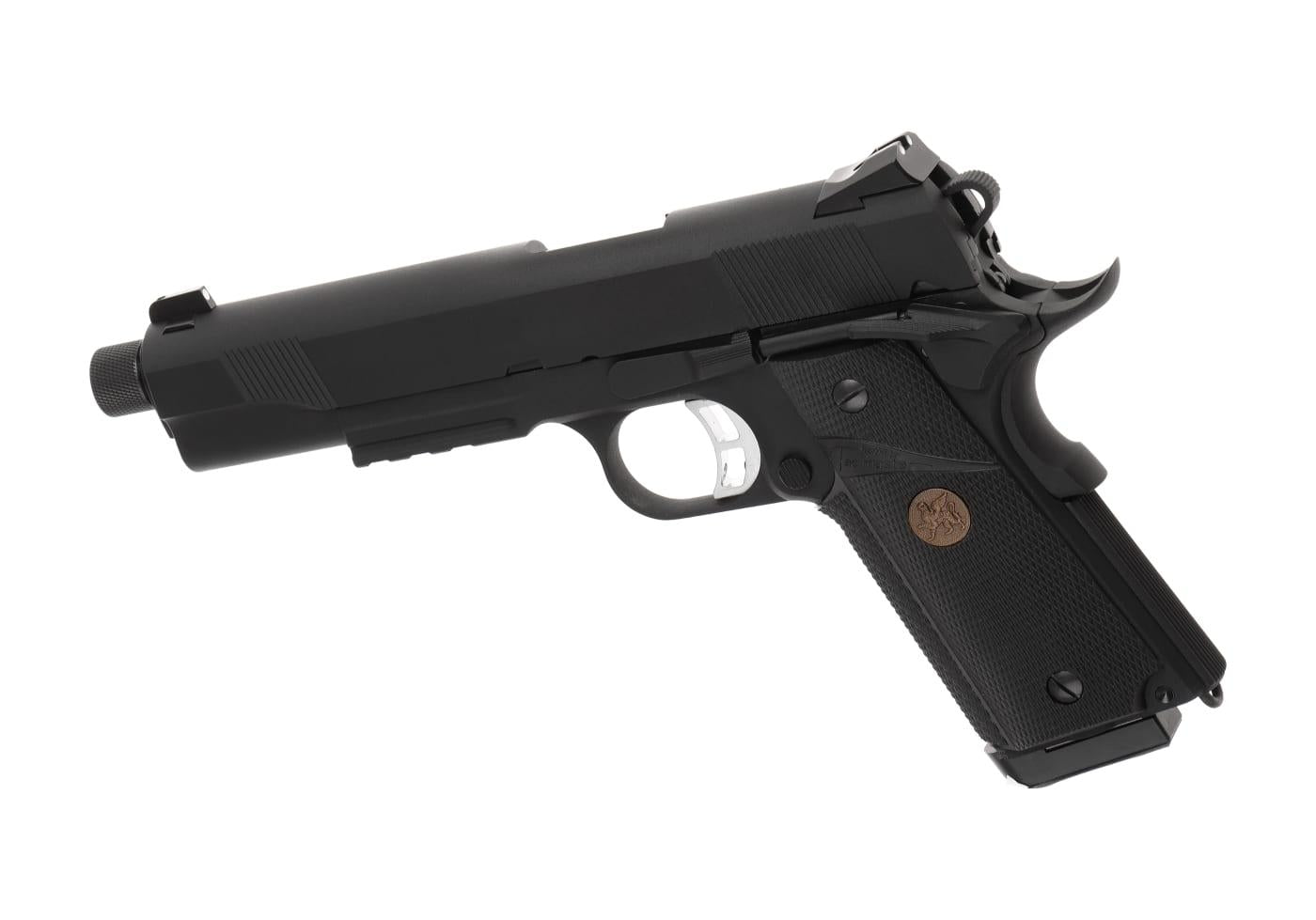 KJW M1911 MEU TBC Full Metal GBB Pistol Black