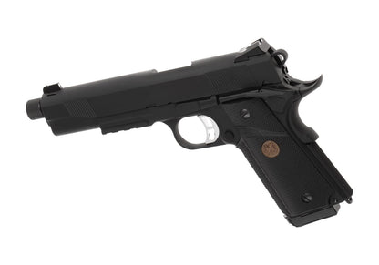KJW M1911 MEU TBC Full Metal GBB Pistol Black