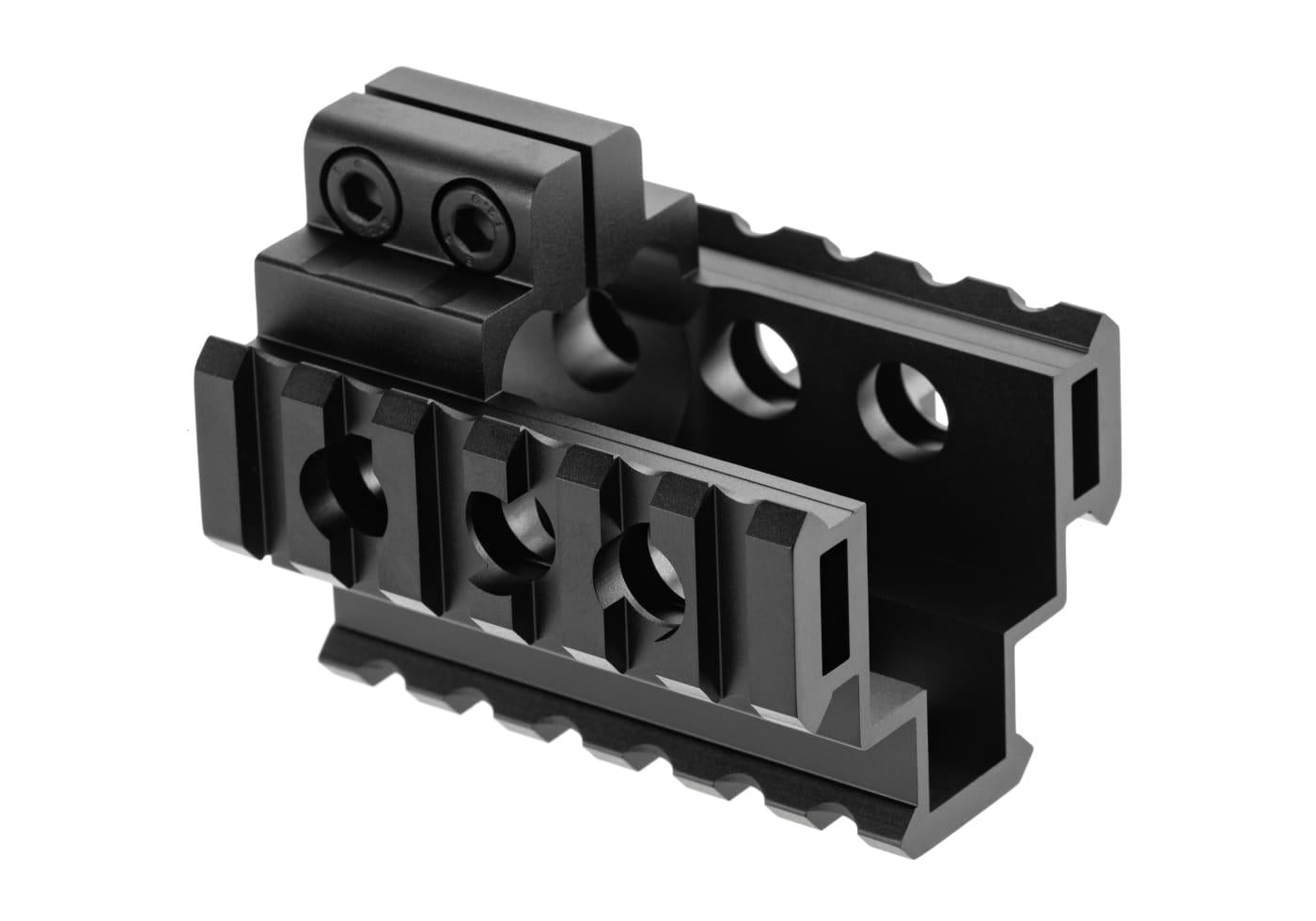 Leapers AR-15 Tri Rail Barrel Mount Black