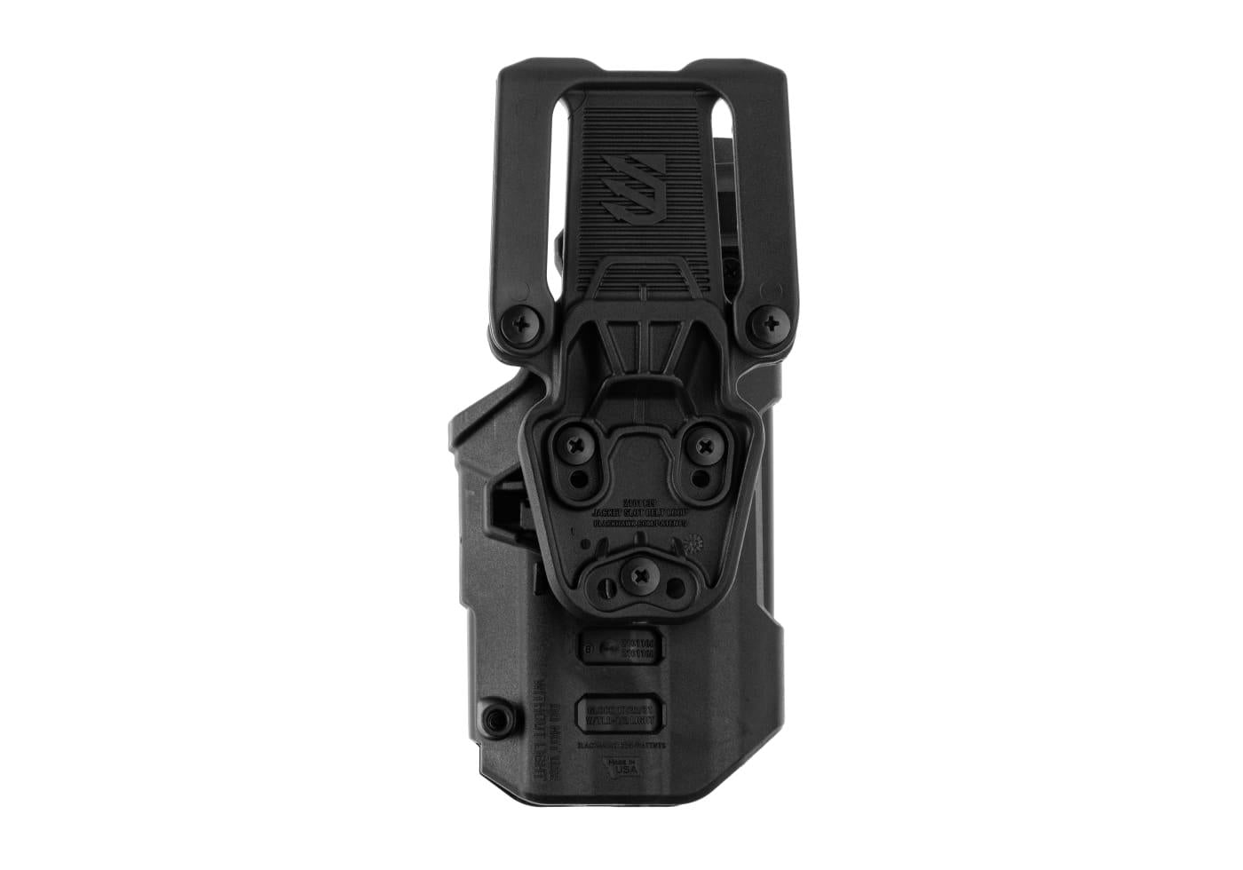 Blackhawk T-Series L2D Duty Holster for Glock 17/19/22/23/31/32/47 TLR-1/2 Left Side Black