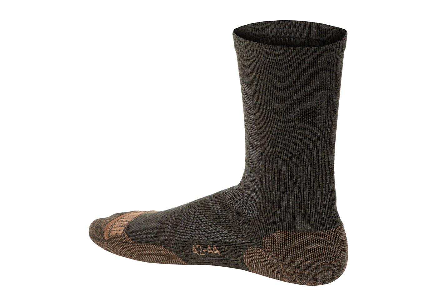 Clawgear Merino Crew Socks Green