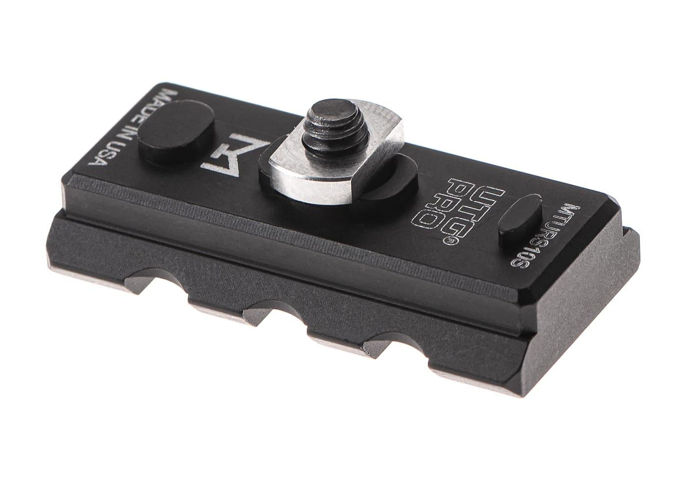 Leapers PRO 3-Slot M-LOK Picatinny Rail Section Black