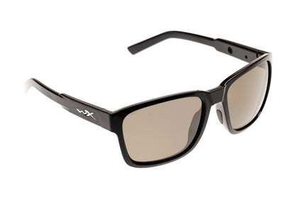 Wiley X WX Trek Captivate Polarized Grey Black