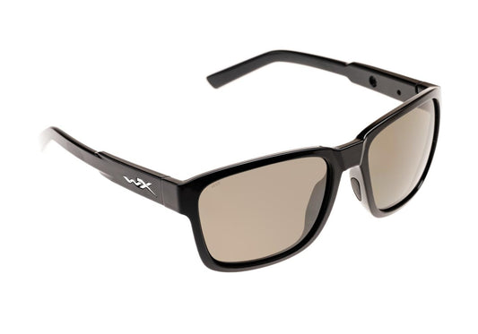 Wiley X WX Trek Captivate Polarized Grey Black