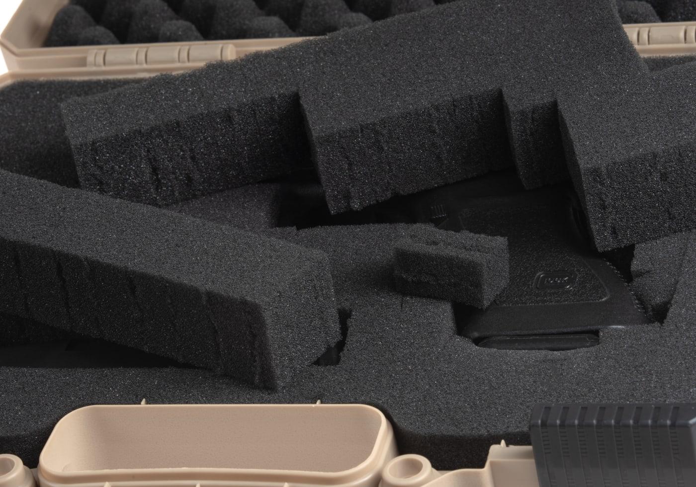 Nimrod Pistol Carry Case PNP Foam Dark Earth