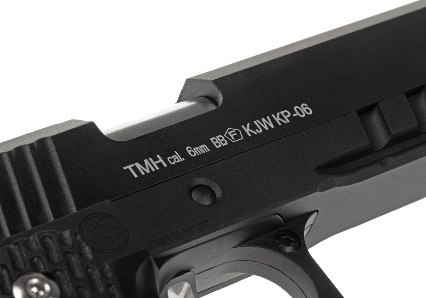 KJW Hi-Capa 6 Full Metal GBB Pistol Black