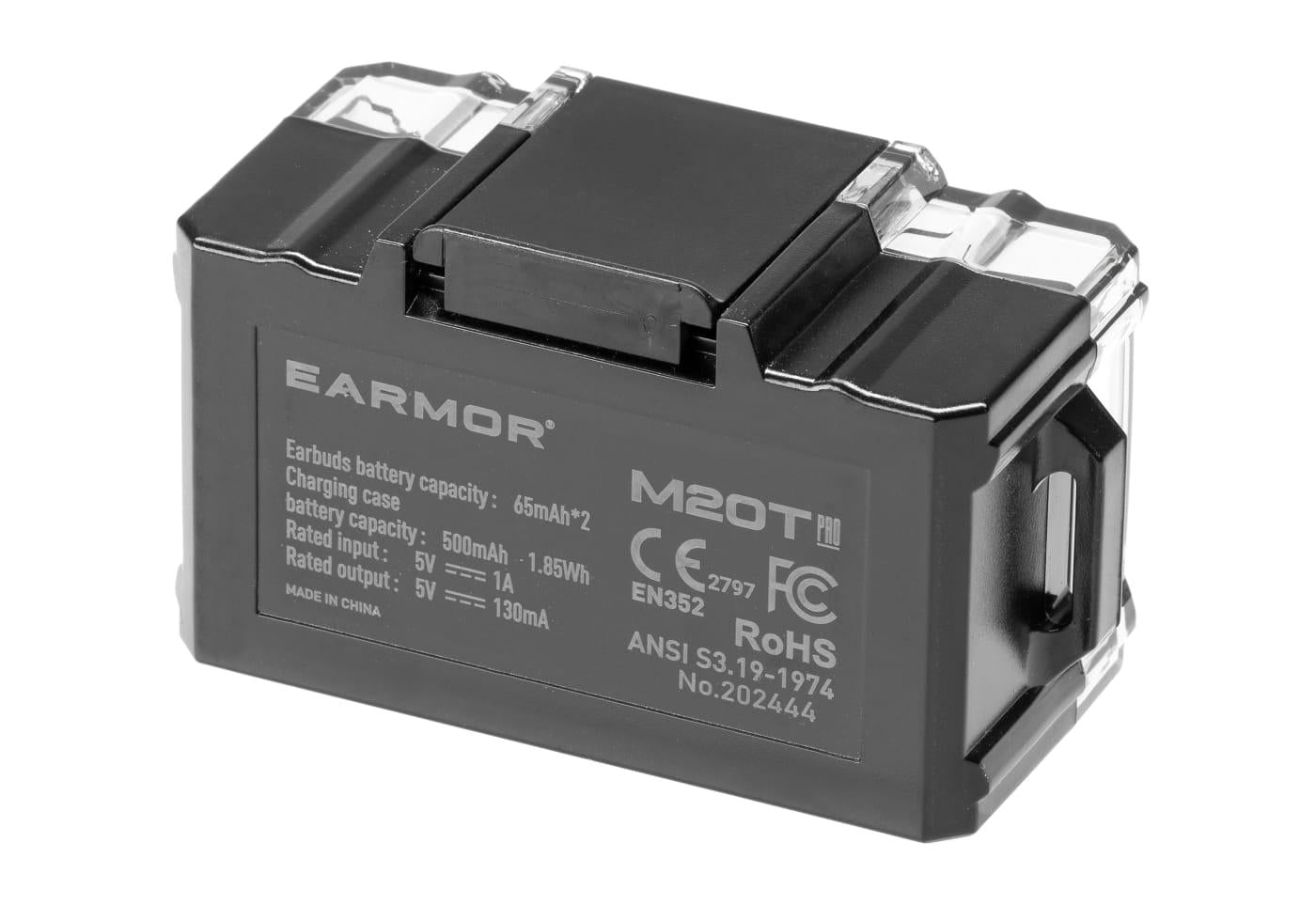 Earmor M20T Pro Electronic Bluetooth Earplug Black