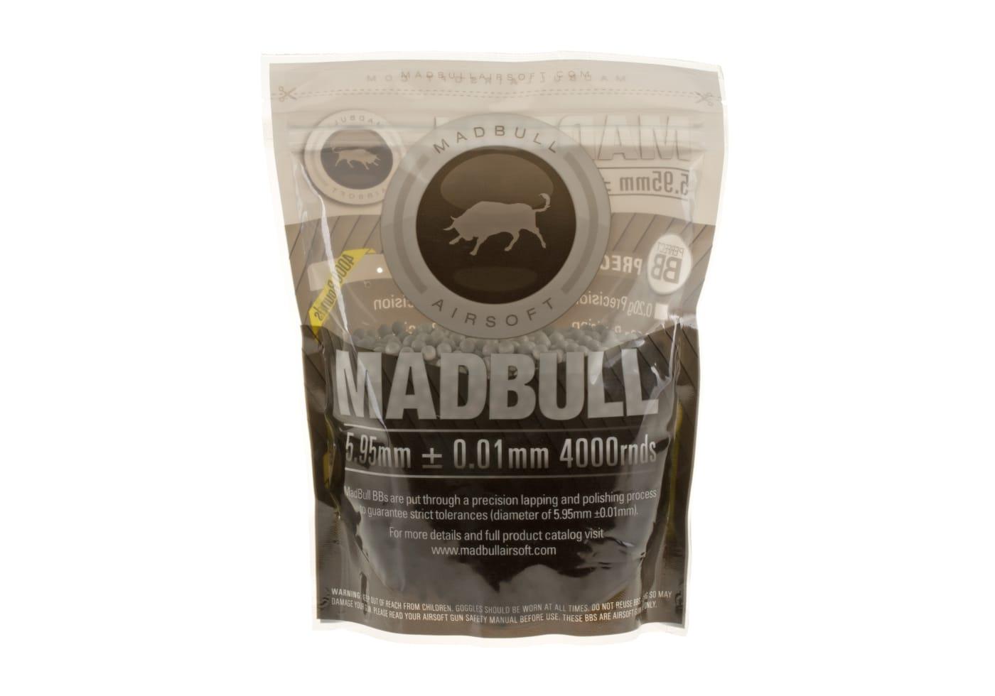 Madbull 0.23g Bio Premium Match Grade PLA 6mm bb's 4000rds
