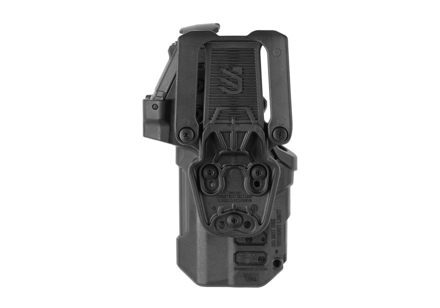 Blackhawk T-Series L3D Duty Holster RDS for Glock 17/19/22/23/31/32/47 TLR-7/8 Right Side Black