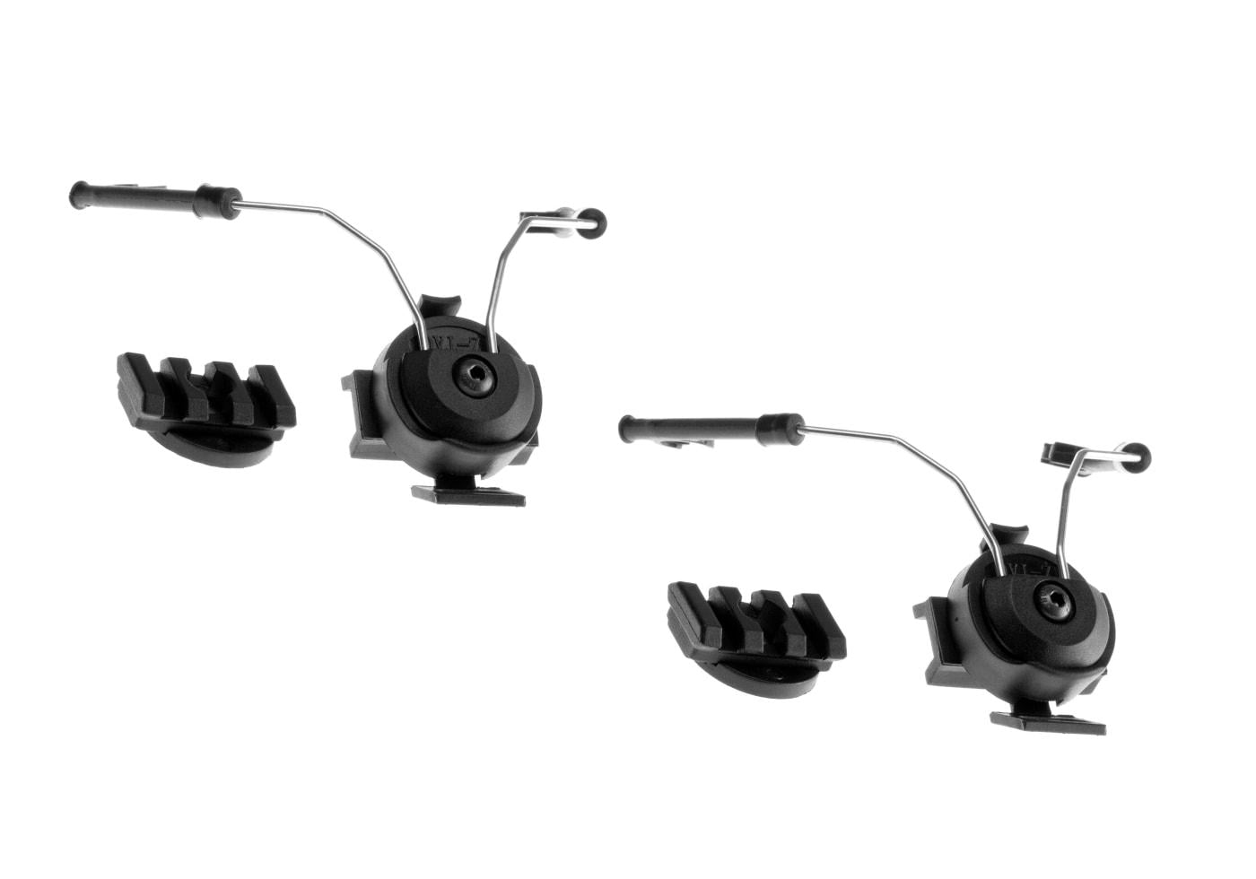 Z-Tactical Comtac Helmet Rail Adapter Set Black