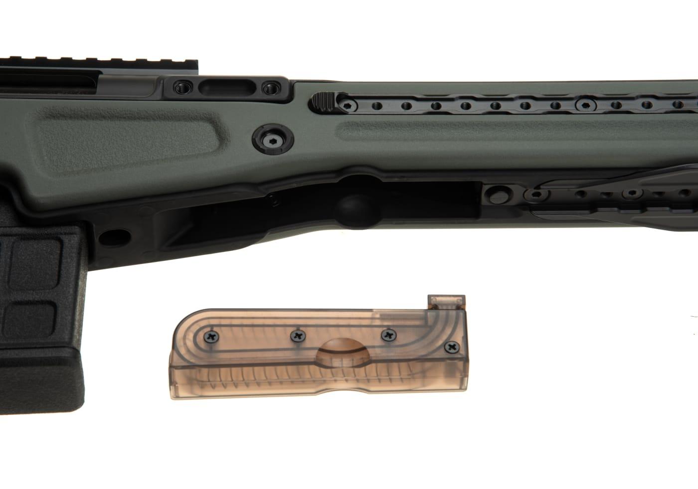Action Army AAC T10 Short Bolt Action Sniper Rifle Ranger Green