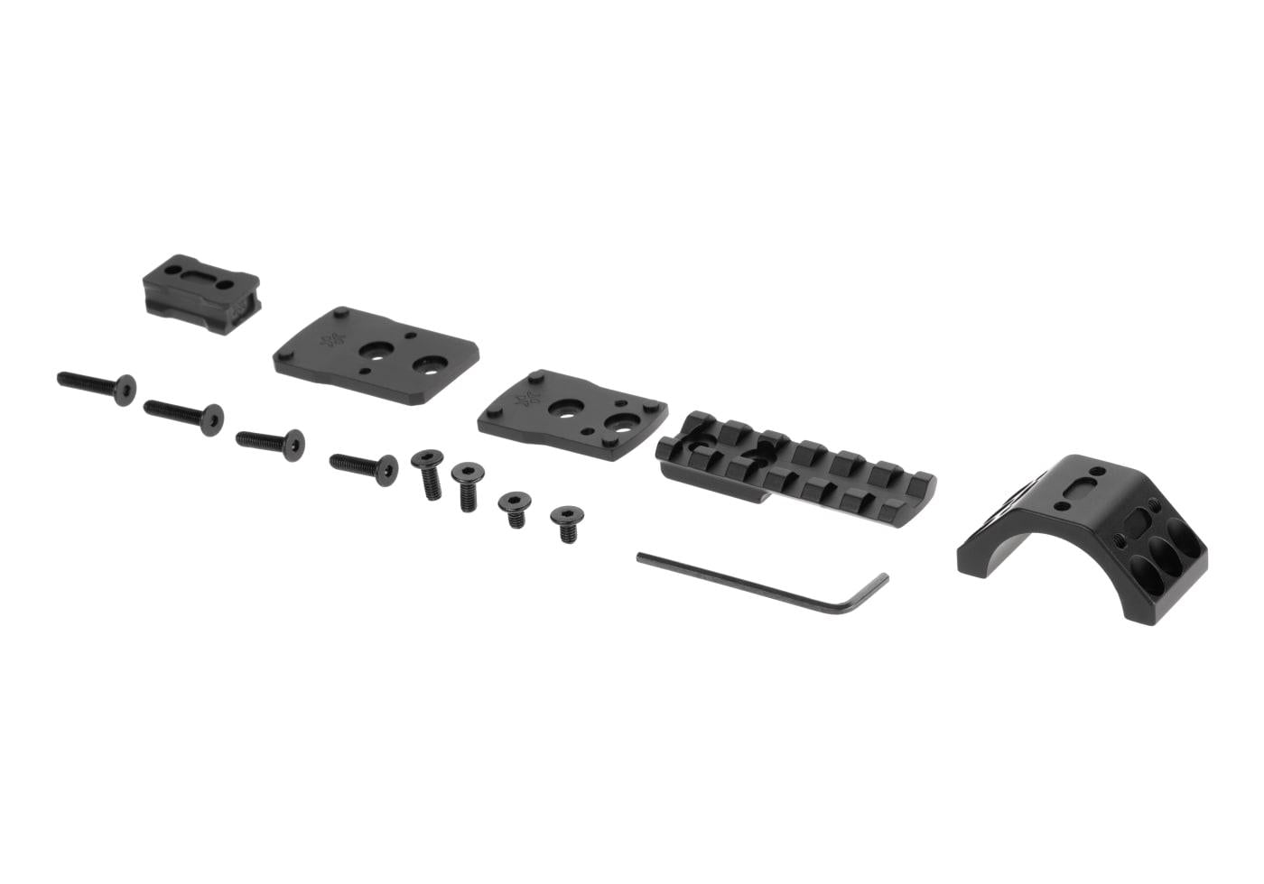 Vector Optics 34mm X-ACCU Mount Assembly Kit Black