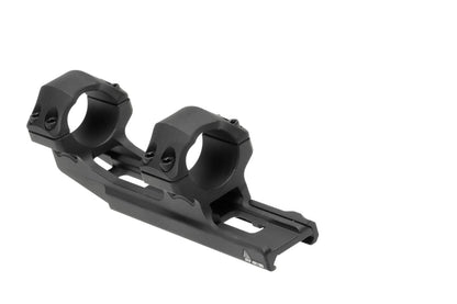 Leapers Accu-Sync 25.4mm Medium Profile 50mm Offset Rings Black