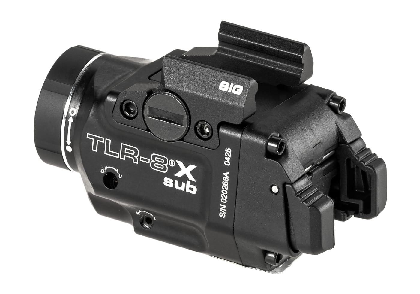 Streamlight TLR-8X Sub for SIG Sauer P365 Black