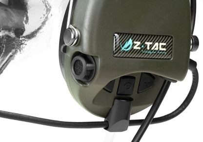 Z-Tactical SRD Headset Military Headband Standard Plug Foliage Green