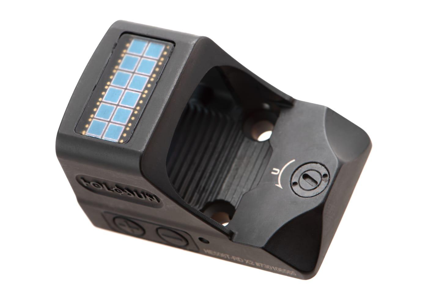 Holosun HE508T-RD X2 Elite Solar Red Circle Dot Sight Black