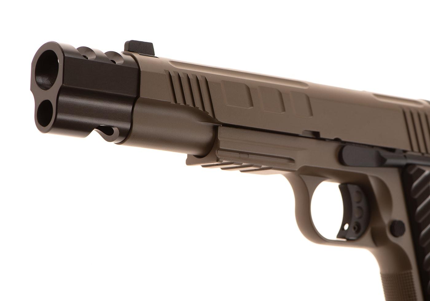 KJW KP-16 Full Metal GBB Pistol Tan