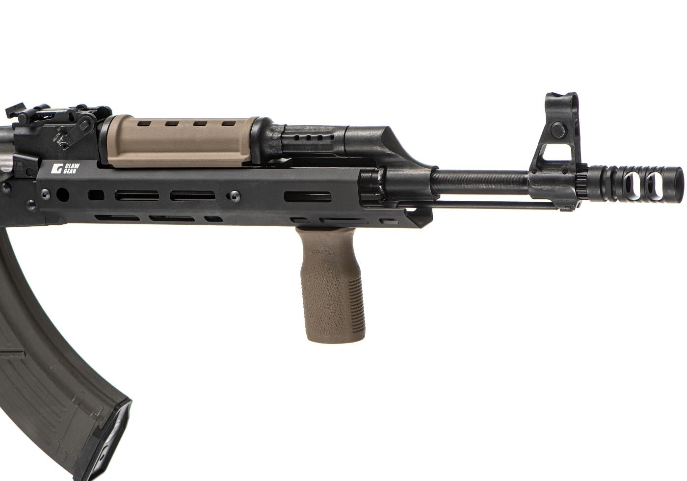 Clawgear AK47 Medium Slick Handguard M-LOK Black