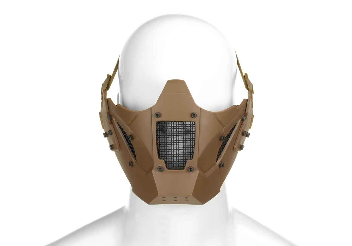Pirate Arms Warrior Steel Half Face Mask Tan