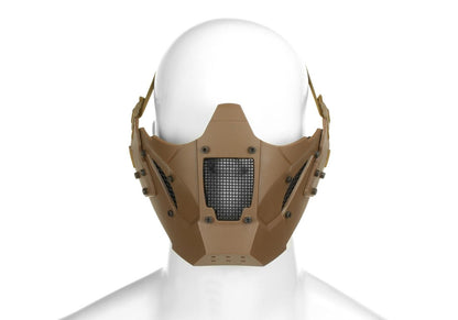 Pirate Arms Warrior Steel Half Face Mask Tan