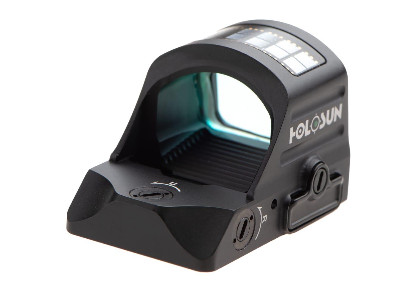 Holosun HE407C-GR X2 Elite Solar Green Dot Sight Black