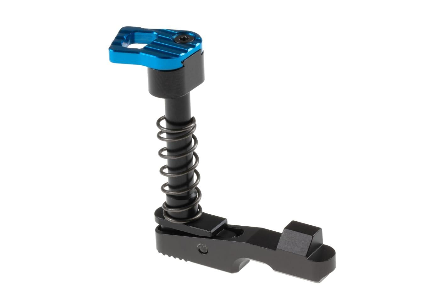 BD Custom M4 CNC Mag Catch Blue
